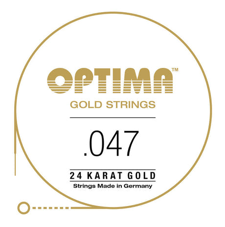 Optima Gold E6 .047w westernguitarstreng, GA047