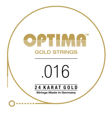 Optima Gold H/B2 .016 westernguitarstreng, GPS016