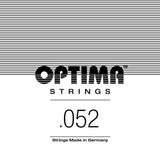 Optima Bronze E1 .052w westernguitarstreng, BA052