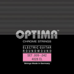 Optima Strings for E-guitar Chrome strings round wound - Set (4028EL)