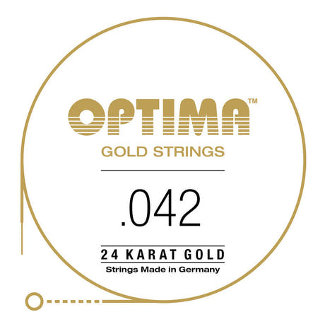 Optima Gold E6 .042w elguitarstreng, GE042