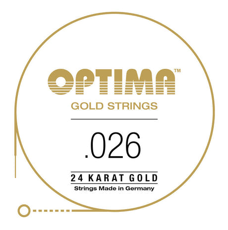 Optima Gold D4 .026w elguitarstreng, GE026