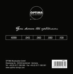 Optima E-Bass Strings Chrome Strings Flat Wound medium scale - Set (4099M)