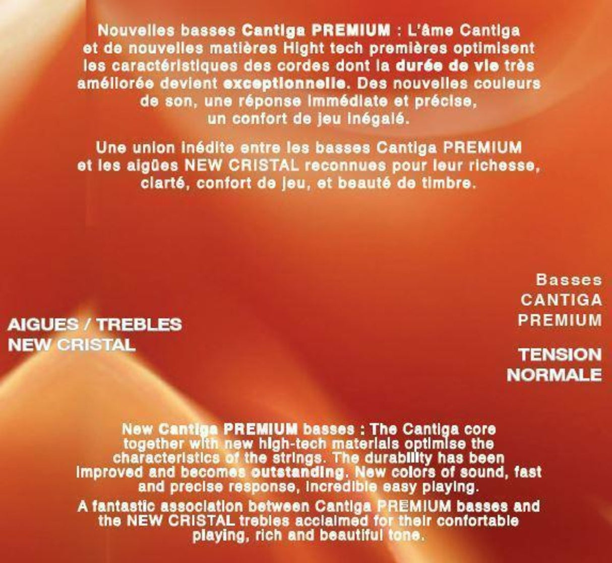 Savarez Strings for classic guitar New Cristal Cantiga Premium - Normal set (510CRP)