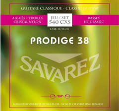Savarez Strings for classic guitar Prodige 38 Children's Guitar - 1/8-1/2 Nylon (540CXS)