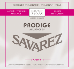 Savarez Strings for classic guitar Prodige 38 Children's Guitar - 3/4-7/8 Carbon (540AS)