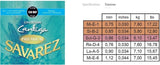 Savarez Strings for classic guitar Creation Cantiga Premium - Set high (510MJP)
