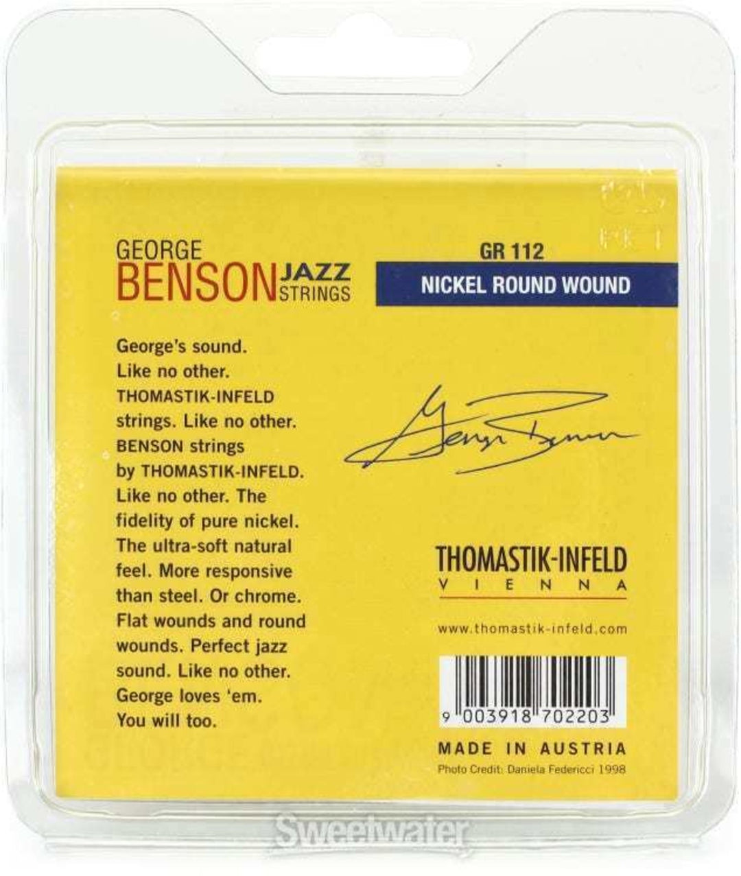 Thomastik-Infeld Strings for E-guitar George Benson Jazz Guitar - Set roundwound (GR112)
