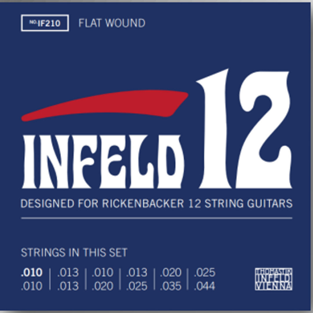 Thomastik-Infeld Strings for E-guitar - 12-str. flatwound (IF210)