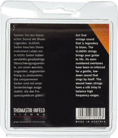 Thomastik-Infeld Strings for E-guitar Sliders Blues Series - Set 009 light (SL109)