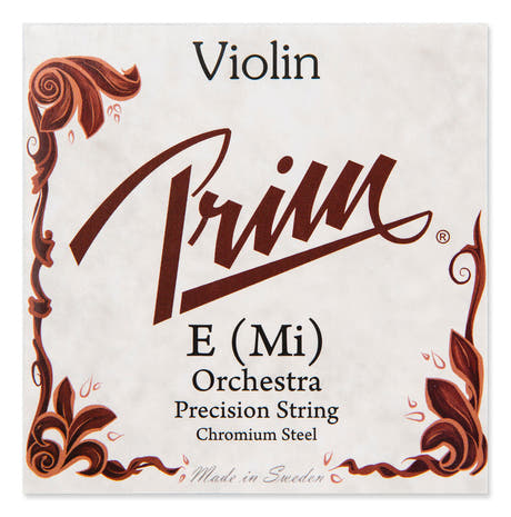 Prim E-streng til violin, stål, orchestra