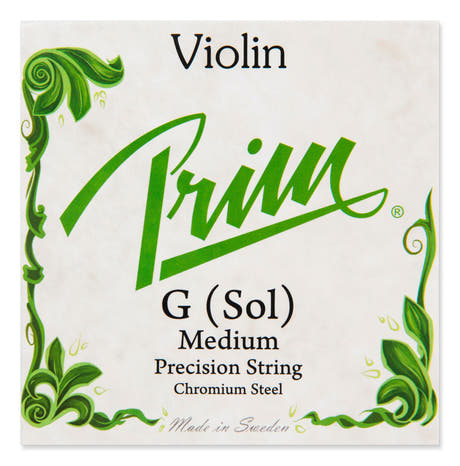 Prim G-streng til violin, kromstål, medium