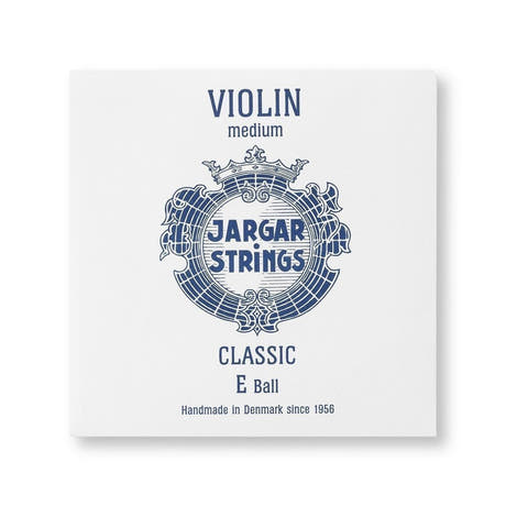Jargar E-streng til violin, stål med kugle, medium