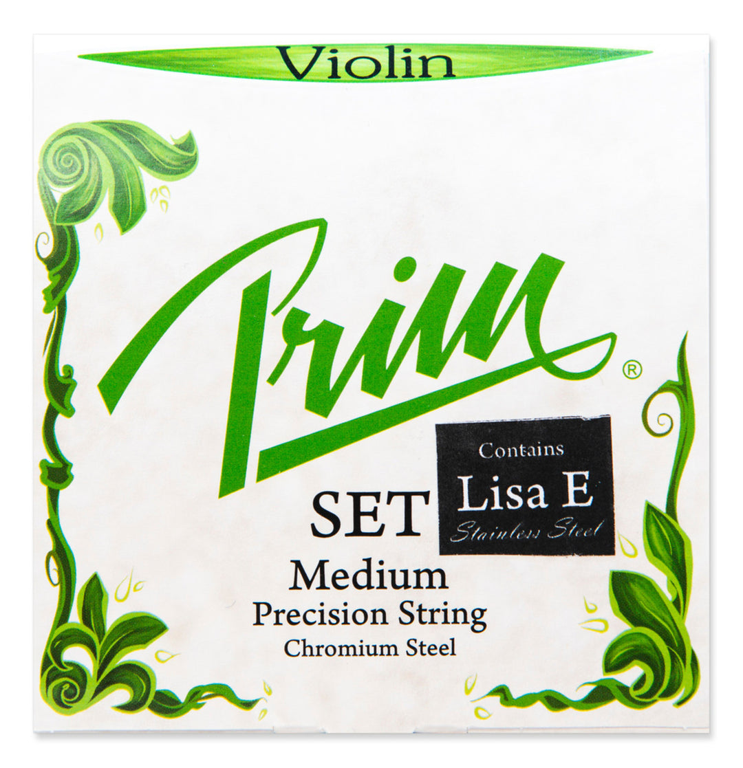 Prim Violin strings Stainless Steel - Set with Lisa E (Medium)