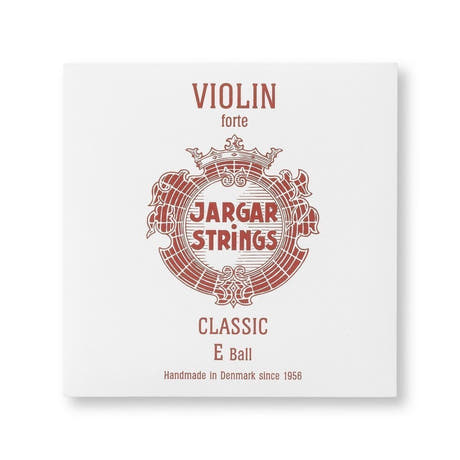 Jargar E-streng til violin, stål med kugle, forte