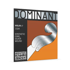 Thomastik-Infeld Violin strings Dominant nylon core - D silver Strong 4/4 (132Ast)