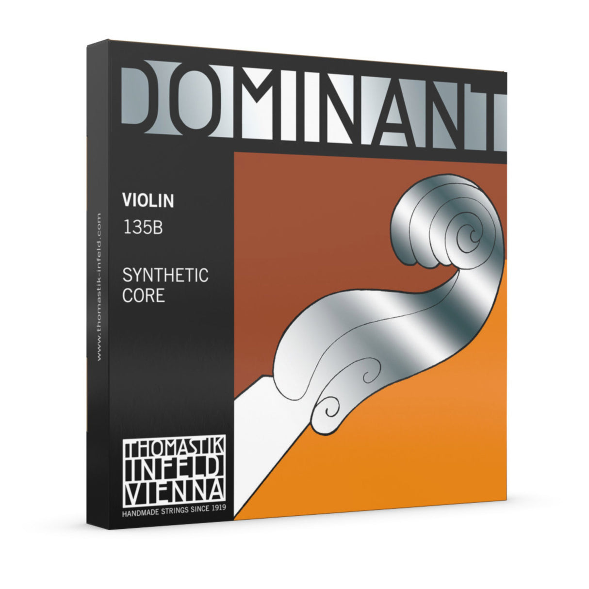 Thomastik-Infeld Violin strings Dominant nylon core - Set steel Soft 4/4 (135Bw)