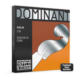 Thomastik-Infeld Violin strings Dominant nylon core - Set steel Medium 4/4 (135B)