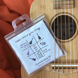 Hannabach 890 1/8 G3 omviklet streng til børneguitar, medium tension