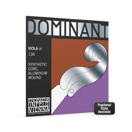 Thomastik-Infeld Strings For Viola Dominant nylon core - A Alu. 1/2 (136 1/2)