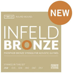 Thomastik-Infeld Strings for Acoustic Guitar Infeld Bronze - Set .012-.053 (IBR112T)