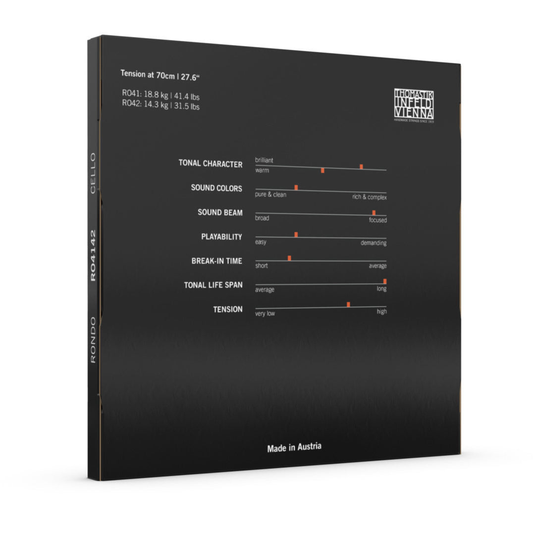 Thomastik-Infeld Cello Strings Rondo - *Half set A+D medium (4142)