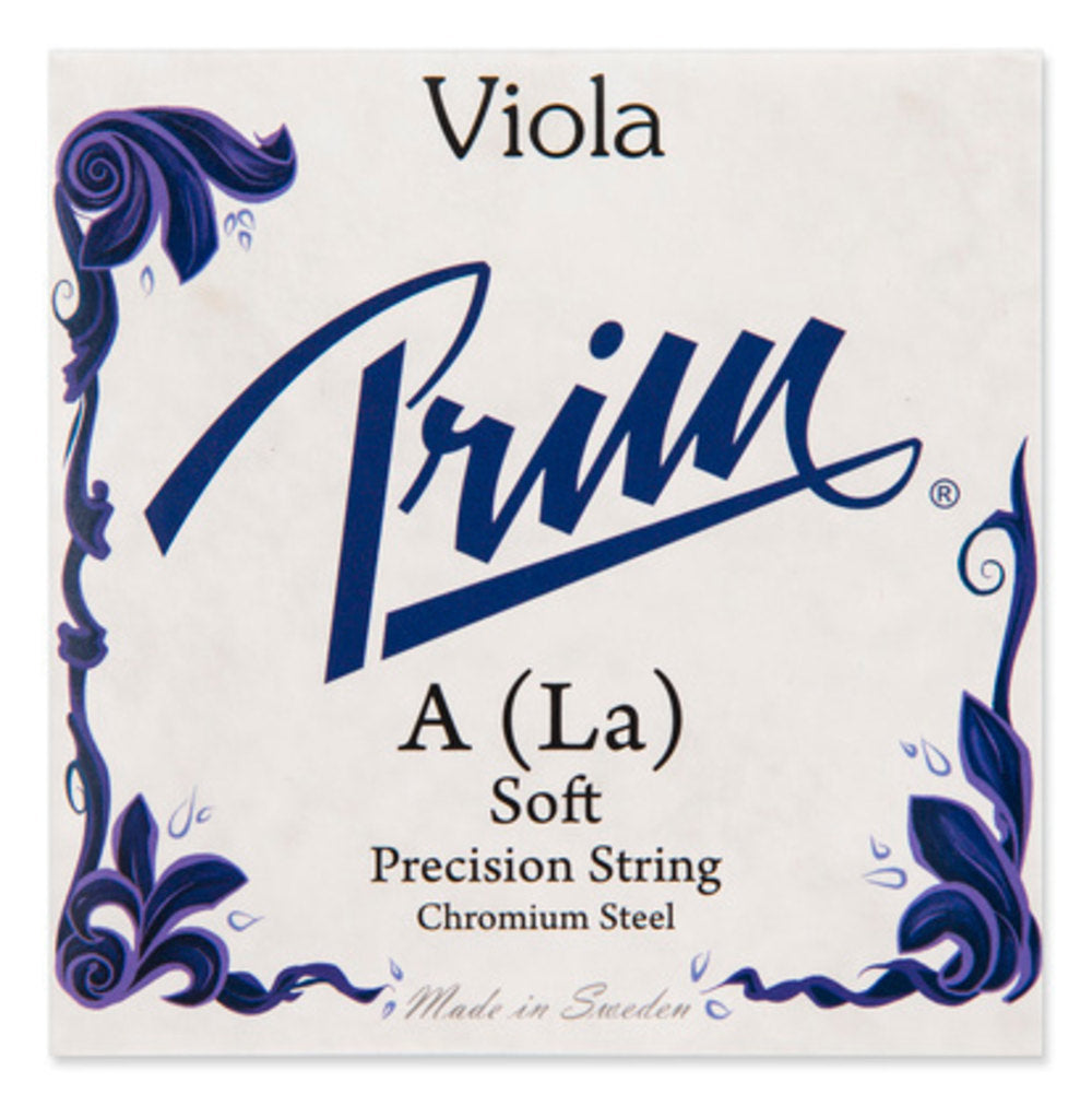 Prim A-streng til bratsch, kromstål, soft