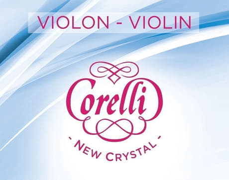 Corelli New Crystal 701M E-streng til violin, løkke, medium
