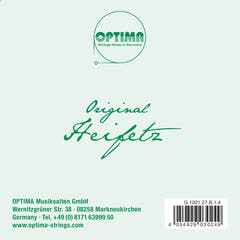Optima Goldbrokat E-streng 1/4-violin, 0,27 mm, kugle