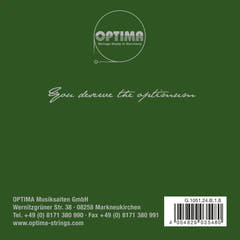 Optima Goldbrokat Premium E-streng 1/8-violin, 0,24 mm, kugle