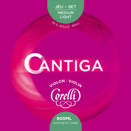 Corelli Violin strings Cantiga - Medium-light (900ML)