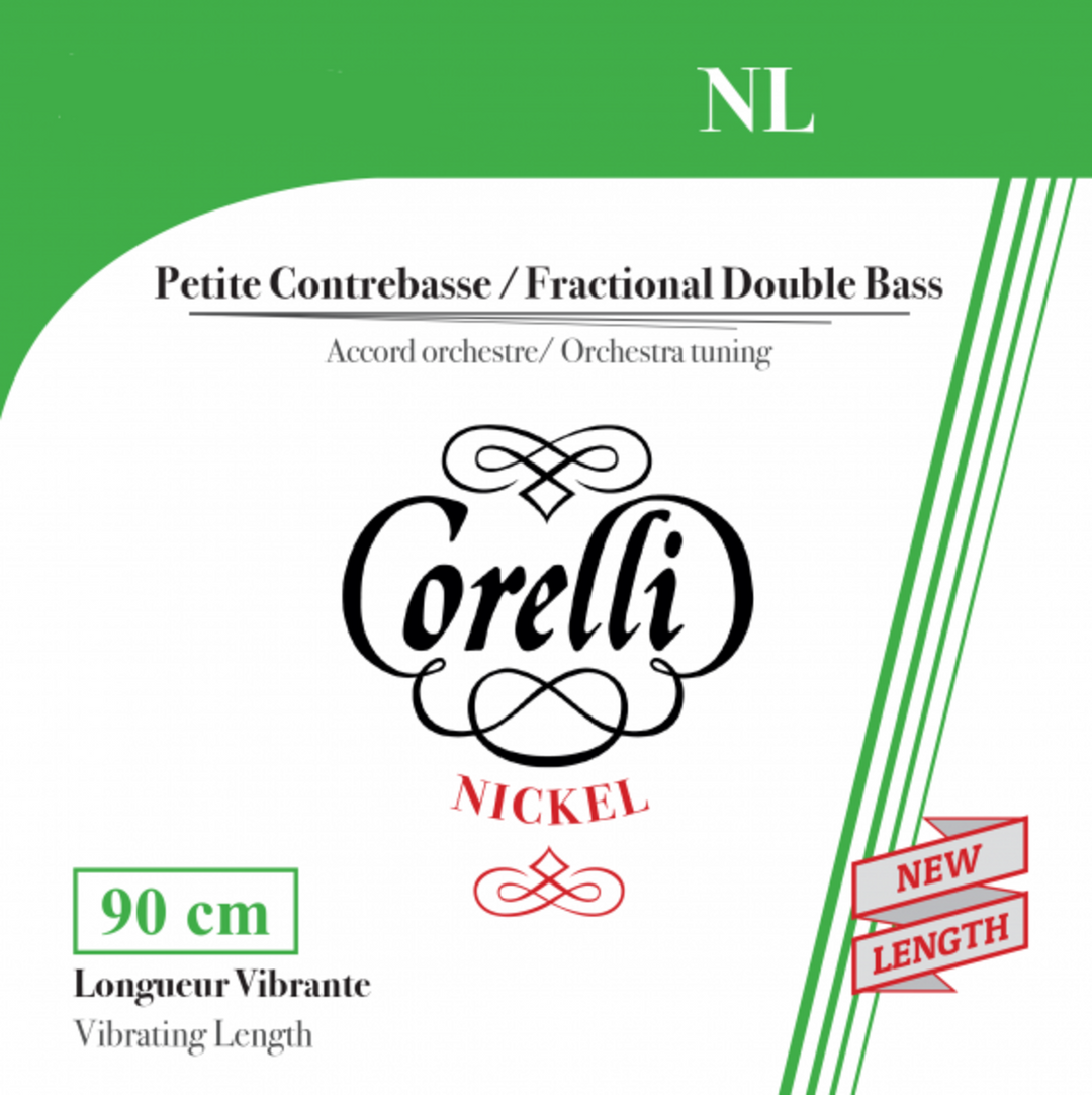 Corelli Double bass strings Fractional - small scale - D 1/4 (302B)