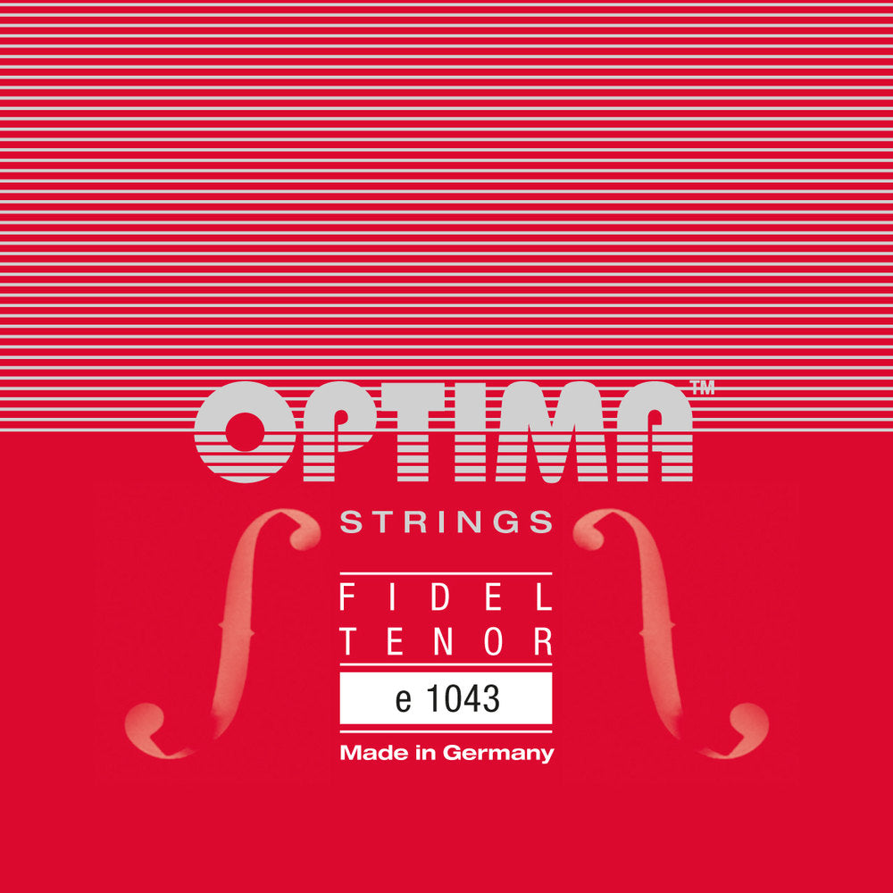 Optima 1043 streng E3 til 6-strenget tenorfidel, aluminium
