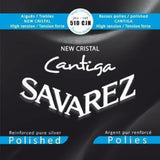 Savarez Strings for classic guitar New Cristal Cantiga - Satz high, geschliffen (510CJH)