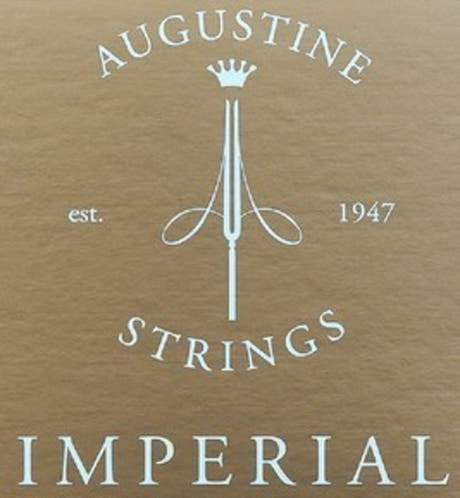 Augustine Strings for classic guitar Imperial Crystal Nylon medium - Set Imperial Gold (medium/medium)