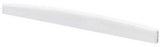 Fire & Stone plastsaddle, western guitar, buet, 76,9 x 8,4 x 2,9 mm