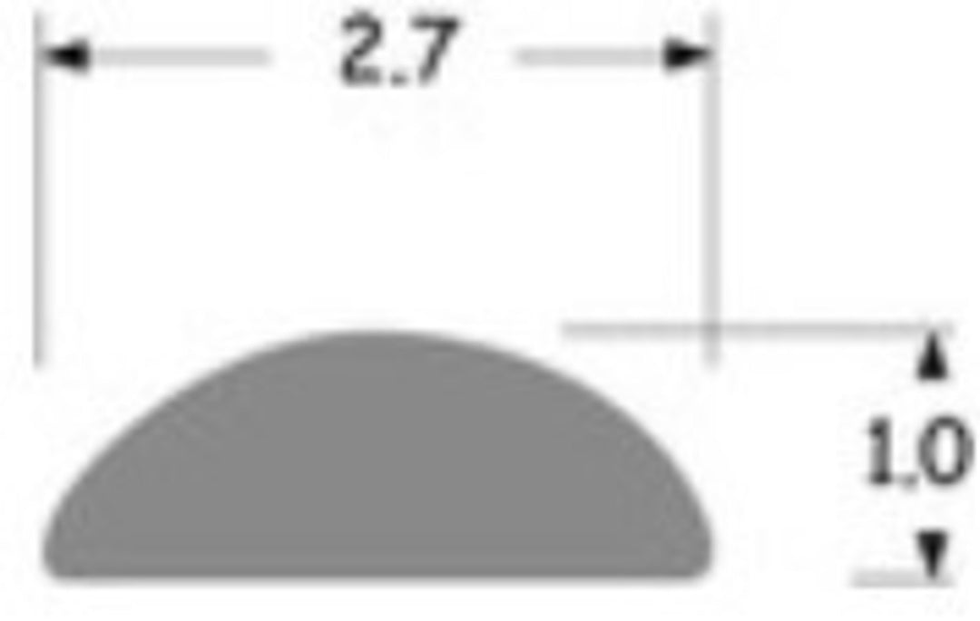 Partsland Fretwire Nickel silver - b:2.7 x a:2.8 mm (Guitar/Bass)