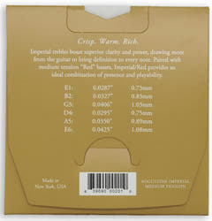 Augustine Strings for classic guitar Imperial Crystal Nylon medium - Set Imperial Black (medium/low)