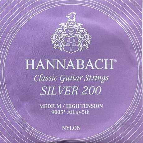 Hannabach 900 A5 basstreng til klassisk guitar, medium/high tension