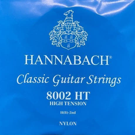 Hannabach 800 H/B2 diskantstreng til klassisk guitar, high tension