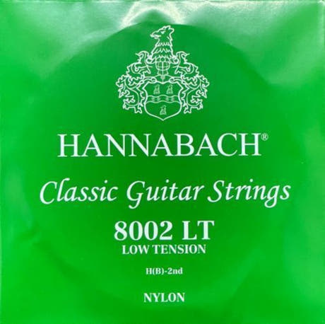 Hannabach 800 H/B2 diskantstreng til klassisk guitar, low tension