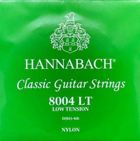 Hannabach 800 D4 basstreng til klassisk guitar, low tension