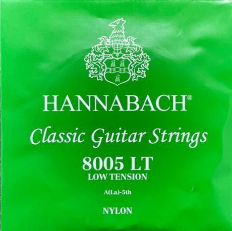 Hannabach 800 A5 basstreng til klassisk guitar, low tension
