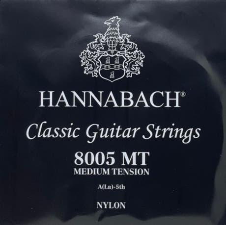 Hannabach 800 A5 basstreng til klassisk guitar, medium tension