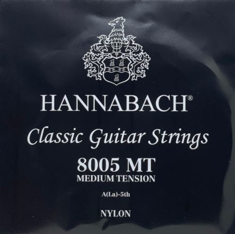 Hannabach 800 A5 basstreng til klassisk guitar, medium tension
