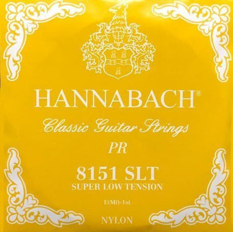 Hannabach 815 E1 diskantstreng til klassisk guitar, super low tension