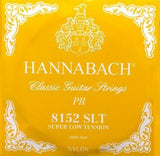 Hannabach 815 H/B2 diskantstreng, klassisk guitar, super low tension