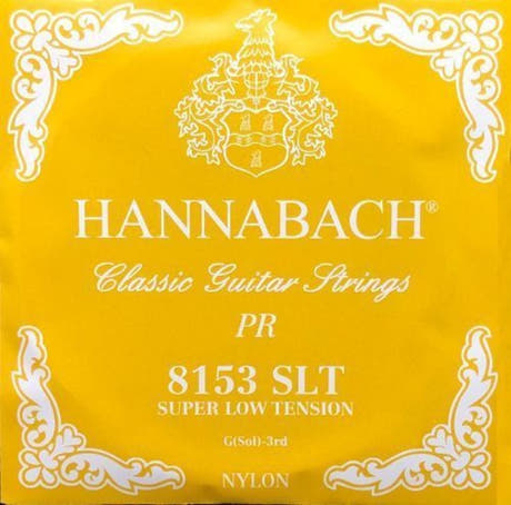 Hannabach 815 G3 diskantstreng til klassisk guitar, super low tension