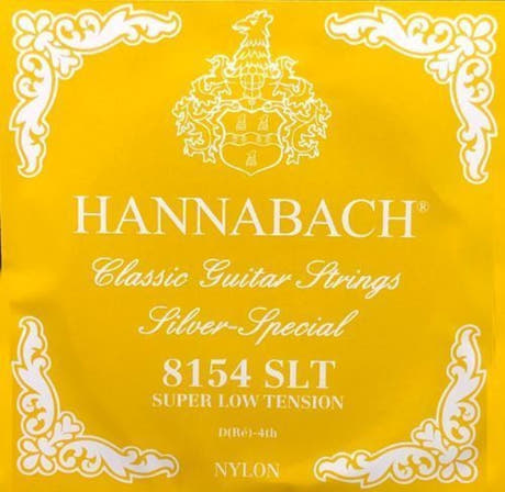 Hannabach 815 D4 basstreng til klassisk guitar, super low tension