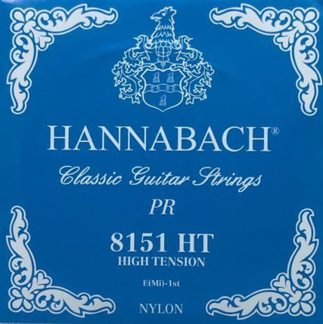 Hannabach 815 E1 diskantstreng til klassisk guitar, high tension